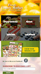 Mobile Screenshot of freshcountymarket.com